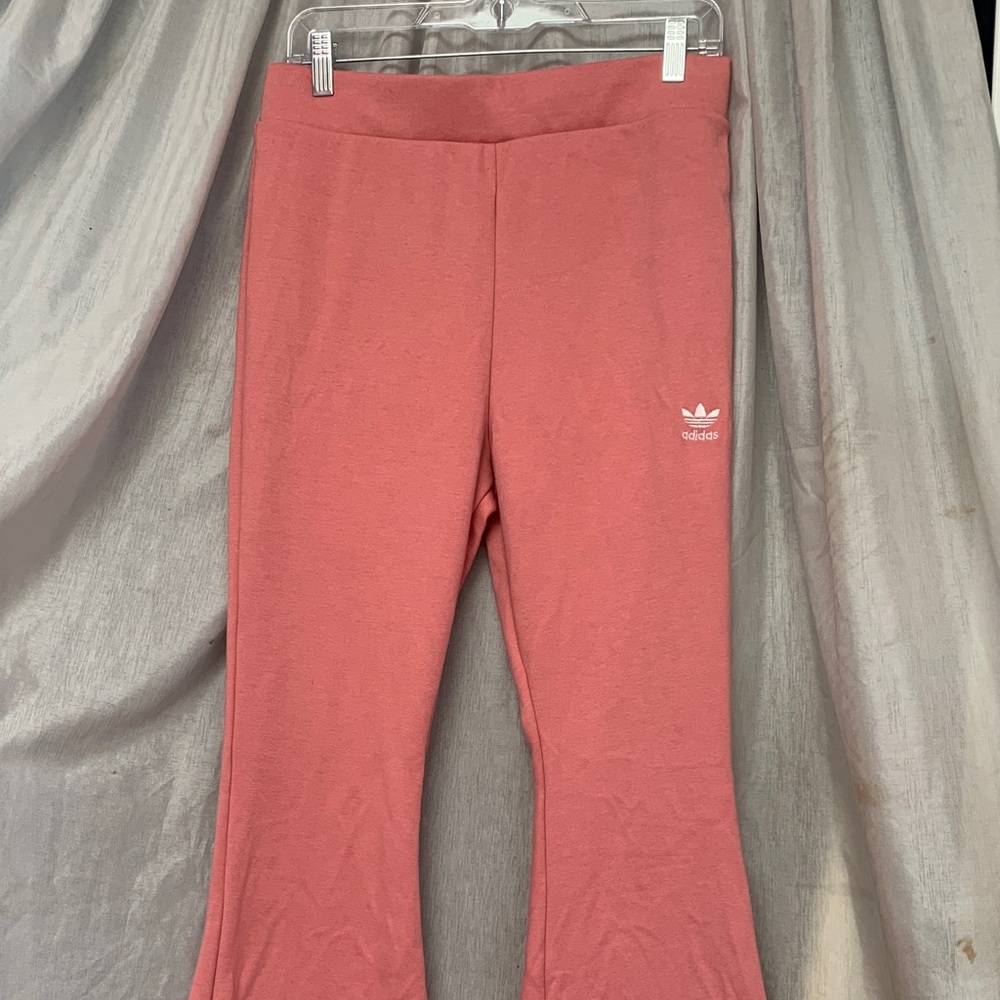adidas Pink Flare Leggings